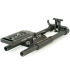 Rods support for mini DV with a built-in balance part